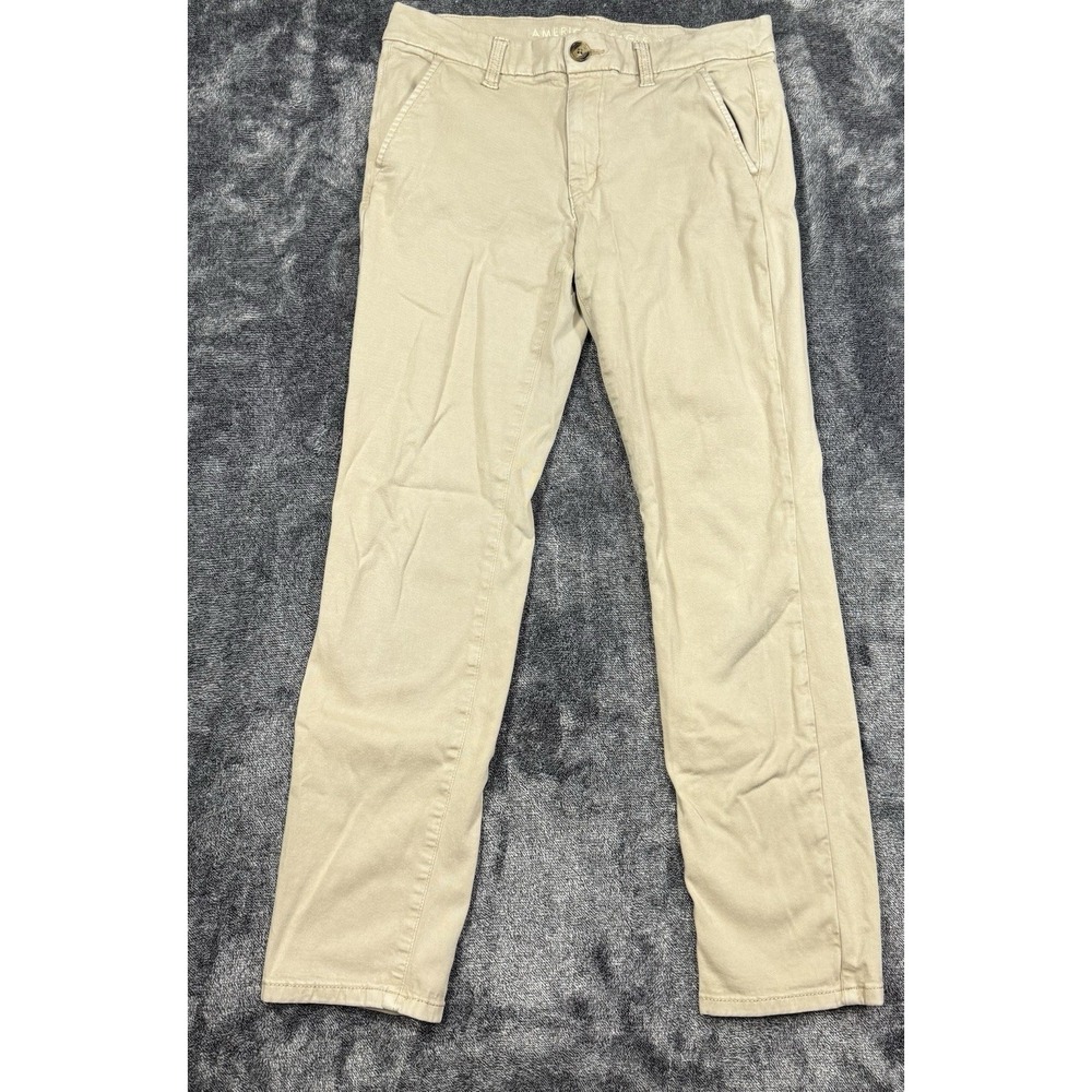 American Eagle Super Super Stretch X Skinny Women's Size 8 Khaki Tan Beige